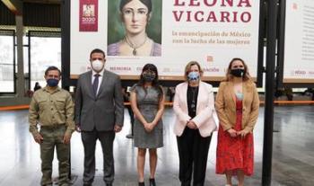 Llega al metro de la Ciudad de México exposición sobre la vida de Leona Vicario y el papel clave de las mujeres en la Independencia
