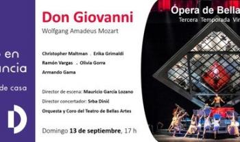 Espectacular elenco protagoniza Don Giovanni, de Mozart, en la temporada de Ópera de Bellas Artes