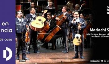 La Orquesta Sinfónica Nacional y el Mariachi 2000 en las Fiestas patrias