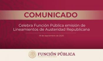 La secretaria Irma Eréndira Sandoval celebra emisión de lineamientos de Austeridad Republicana