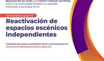 La Secretaría de Cultura del Gobierno Federal ofrece apoyos para reabrir espacios escénicos independientes
