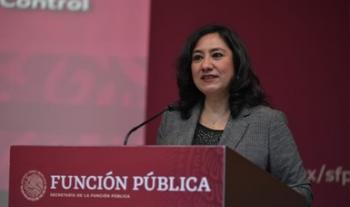 Inaugura la secretaria Irma Eréndira Sandoval el primer Diplomado de Profesionalización para Órganos Internos de Control