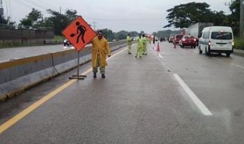 Lista la SCT para atender posibles afectaciones en carreteras de Tabasco y Chiapas