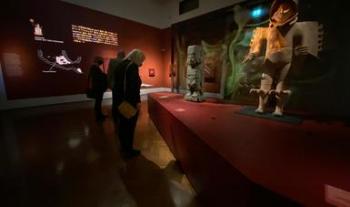 Todo listo para la inauguración de Aztecas en el Museo Etnográfico de Viena, en Austria