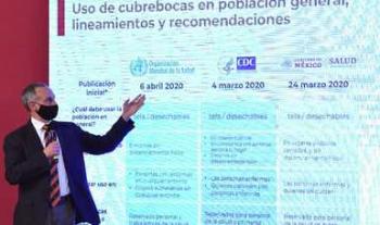 Uso adecuado de cubrebocas contribuye a evitar propagación de  SARS-CoV-2