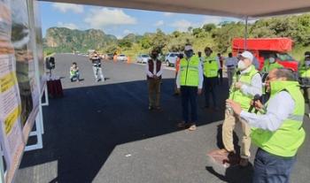 Supervisa titular de SCT obras de modernización de la autopista La Pera-Cuautla