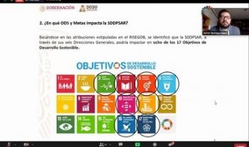 Avanza Gobernación en colaboración interinstitucional e internacional para lograr un país próspero, seguro, sustentable y en paz