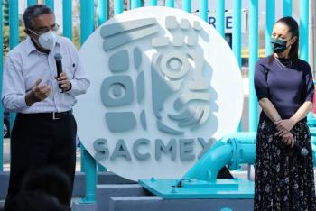 Entrega Gobierno de la Ciudad de México reposición de los pozos directos 19 y 24 en Coyoacán