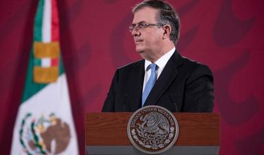 México promueve Asamblea General Extraordinaria en la ONU para recuperar el crecimiento económico y reducir el impacto social por COVID-19