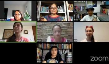 Concluyen las actividades del encuentro de oralidad y lecturas de las infancias “Del amate y el cenzontle”