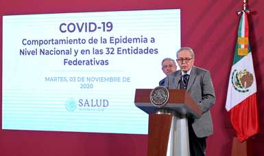 A la baja en 14 entidades federativas, el número de contagios de COVID-19