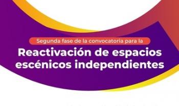 La Secretaría de Cultura anuncia una segunda fase de la Convocatoria para la Reactivación de espacios escénicos independientes