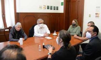 Sostienen secretaria Olga Sánchez Cordero y subsecretario Alejandro Encinas Rodríguez reunión con familiares de víctimas de San Luis Potosí