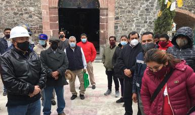 Centro INAH Estado de México inicia obras de rehabilitación del Templo de San Miguel Xaltocan, en Nextlalpan