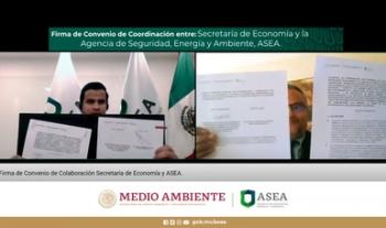Convenio de Colaboración entre la ASEA y la Secretaría de Economía