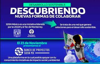 UNAM y Tec de Monterrey impulsan el Banco de Proyectos para lograr los ODS