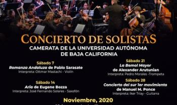 Ciclo de Solistas de la Camerata UABC toca a su fin en transmisión del Cecut