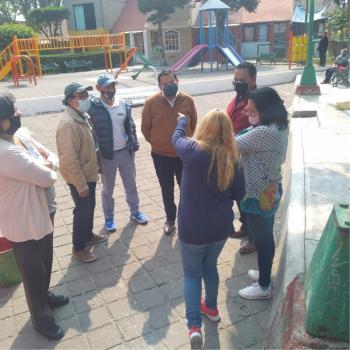 Recuperación de espacios públicos en Azcapotzalco