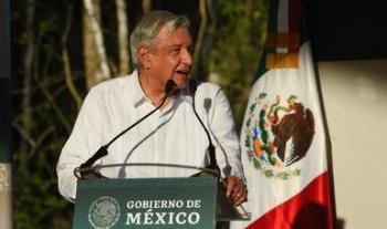 Yucatán tendrá dos centrales termoeléctricas, anuncia presidente López Obrador en Tinum