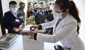 Simulacro Plan de Vacunación contra COVID-19 en Ciudad de México y Coahuila