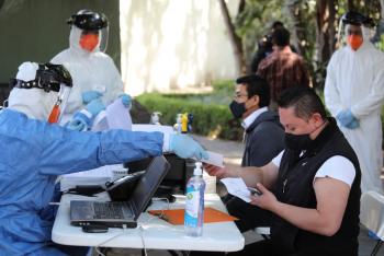 Inicia jornada de pruebas COVID gratuitas para trabajadores del sector restaurantero en MH