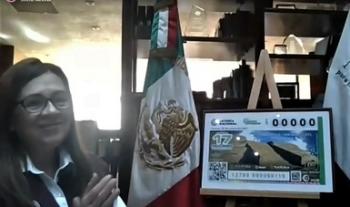 Lotería Nacional devela el billete de Cacaxtla-Xochitécatl, Tlaxcala, el cuarto de la serie dedicada a las zonas arqueológicas de México