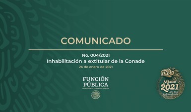 Función Pública inhabilita por 10 años a extitular de la Conade en la administración de Peña Nieto