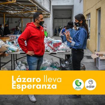 Lázaro lleva Esperanza, campaña que busca ayudar en la lucha contra el cáncer