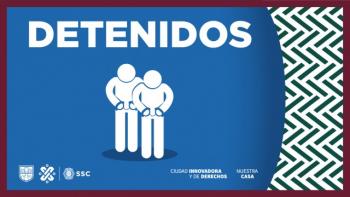 En Venustiano Carranza, policías de la SSC detuvieron a dos personas en posesión de más de 100 dosis de aparente droga y un arma de fuego corta.