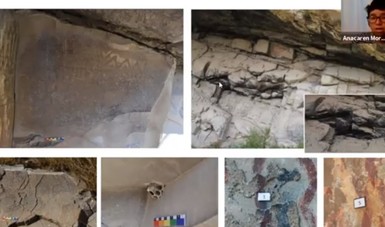 Labor del INAH reduce afectaciones al sitio gráfico-rupestre de Cueva Ahumada, en Nuevo León