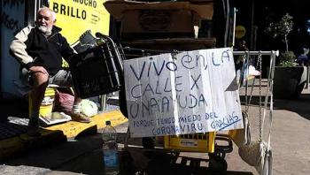 Rechazo social “protege” de contagios de la COVID-19 a personas en situación de calle