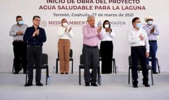 Agua Saludable, obra magna que abastecerá por 30 años a La Laguna, afirma presidente