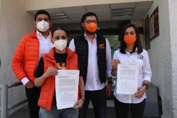 Candidatas de MC en Álvaro Obregón denuncian robo y agresiones ante autoridades