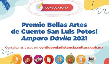 Abren convocatoria para el Premio Bellas Artes de Cuento San Luis Potosí Amparo Dávila 2021