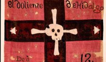 Exposición itinerante de banderas históricas llega a Tlaxcala
