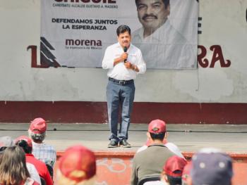 Continuidad al proyecto de transformación en Gustavo A. Madero