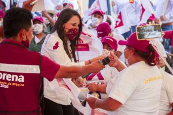 Promete Dra. Michelle Núñez revertir rezago de obra pública e infraestructura deportiva en comunidades de Valle de Bravo