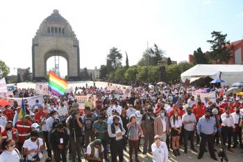 RSP aglutina a 20 mil progresistas en Ciudad de México durante mítines