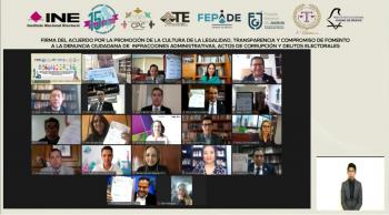 TECDMX suma esfuerzos con otras instituciones para continuar la realización de elecciones apegadas a derecho al promover la legalidad, transparencia y fomento de la denuncia ciuda…