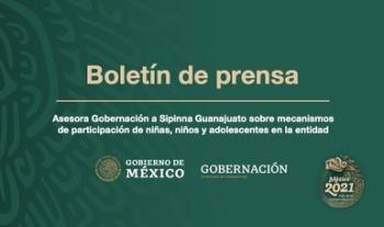 Asesora Gobernación a Sipinna Guanajuato sobre mecanismos de participación de niñas, niños y adolescentes en la entidad