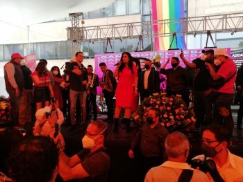 Seguridad, agua, alumbrado y servicios eficientes en Azcapotzalco: Luisa Alpízar