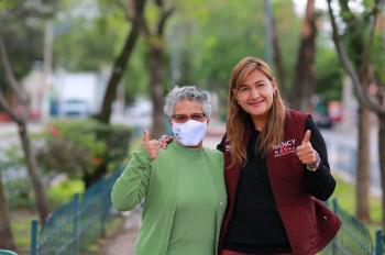 Entrevista a Nancy Núñez orgullosa chintolola, al congreso de la CDMX