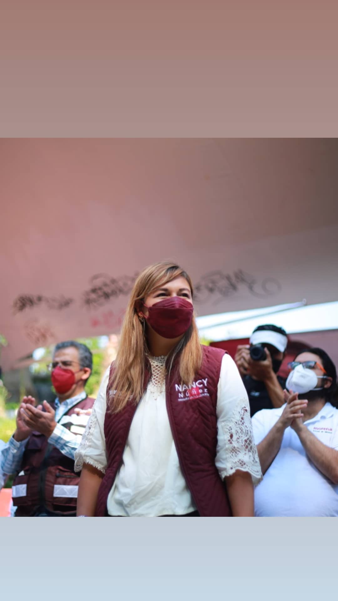 Convoca Nancy Núñez a los capitalinos a votar el 6 de junio por los candidatos de Morena