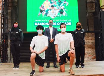 Presenta INDEPORTE uniformes de la Selección de la Ciudad de México que estará en Los Nacionales Conade 2021