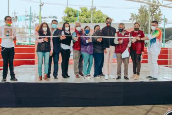 Bazar #LGTTTIQA+ en la alcaldía Gustavo A. Madero