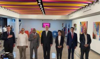 Marcelo Ebrard encabeza inauguración de nueva sede del Consulado de México en Houston