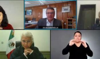 En el Gobierno de México el odio y la agresión por la diversidad sexual son inadmisibles e intolerables: secretaria Olga Sánchez Cordero
