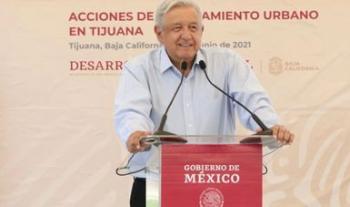 Gobierno federal continuará apoyando colonias populares, afirma presidente en Tijuana