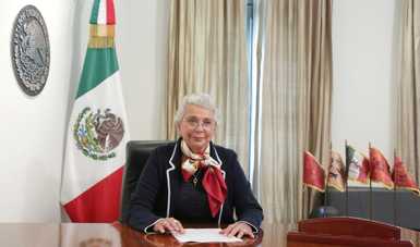 Se trabaja con alcaldes de todas las fuerzas políticas para consolidar municipios libres y soberanos: Olga Sánchez Cordero
