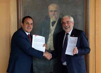 Asesorará UNAM al gobierno de Morelos en materia hídrica y de protección civil
